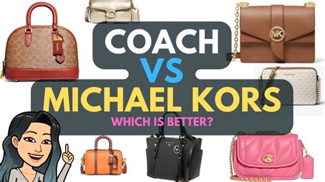 coach or michael kors 2020|coach vs michael kors reviews.